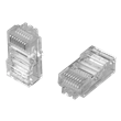 PLUG RJ45 SOLID WIRE