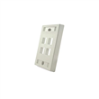 FACE PLATE 4P ALTO IMPAC BLANC