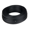 CABLE UNIPOL 6mm NEGRO x 100M