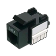 JACK RJ45 CAT6 NEGRO GIGALAN