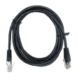 PATCHCORD UTP CAT5E 1.80 NEGRO